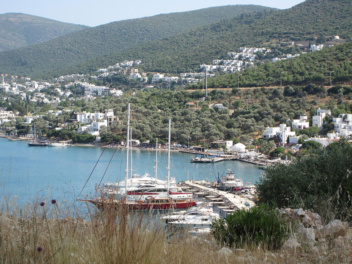A quiet marina on the peninsula