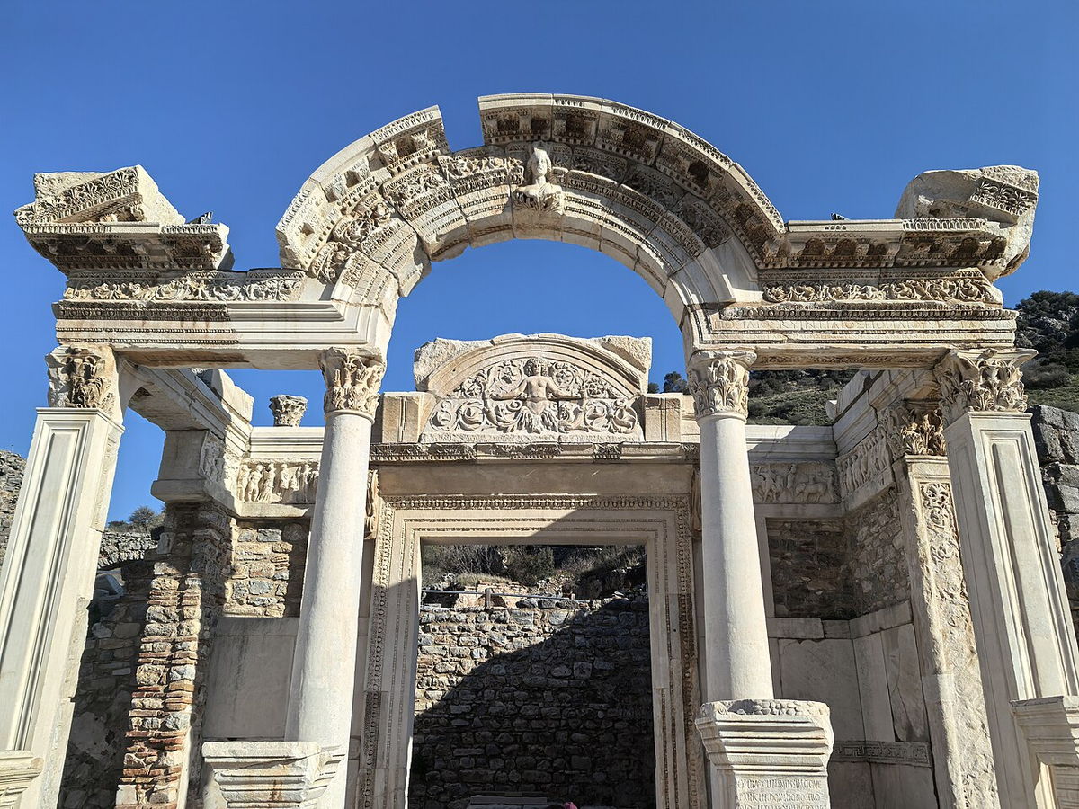 The Temple of Hadrian on Curetes Street